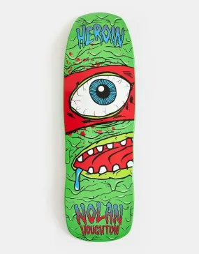 Heroin Nolan Shovel Nose Skateboard Deck - 10.1