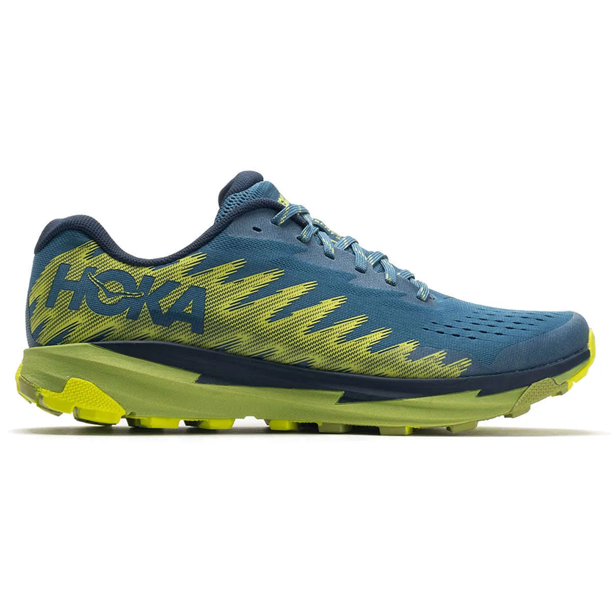 Hoka Men's Trainers Torrent 3 Casual Lace Up Textile Synthetic - UK 10