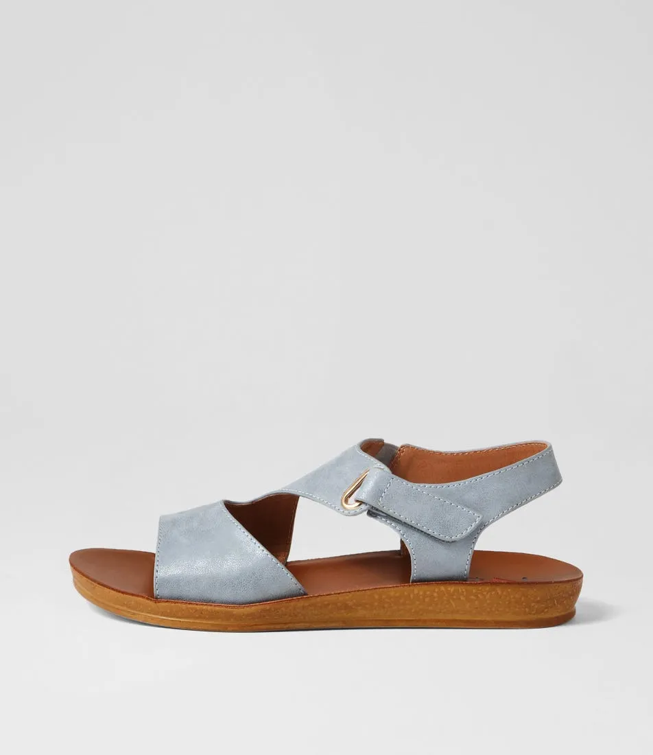 I LOVE BILLY Kandre Denim Dust Sandals