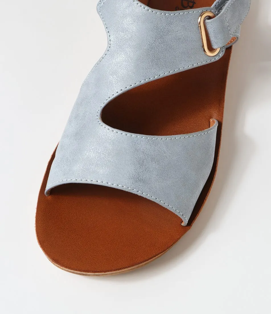 I LOVE BILLY Kandre Denim Dust Sandals