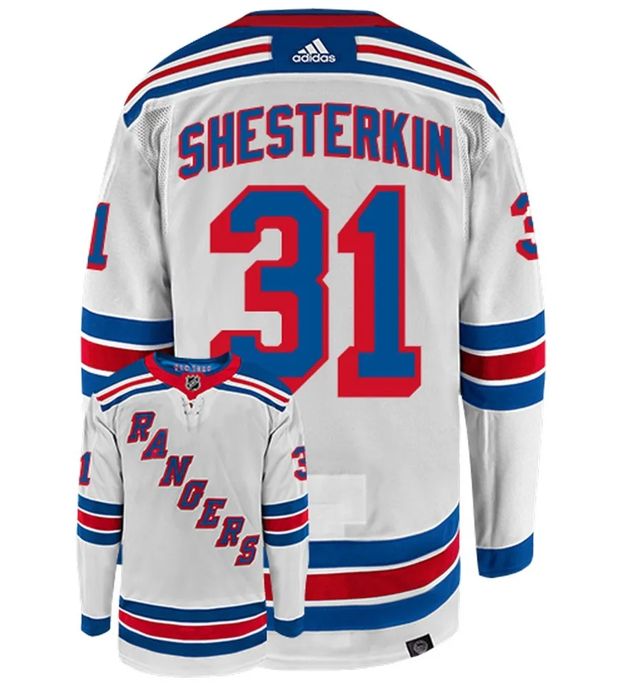 Igor Shesterkin New York Rangers Adidas Primegreen Authentic NHL Hockey Jersey     