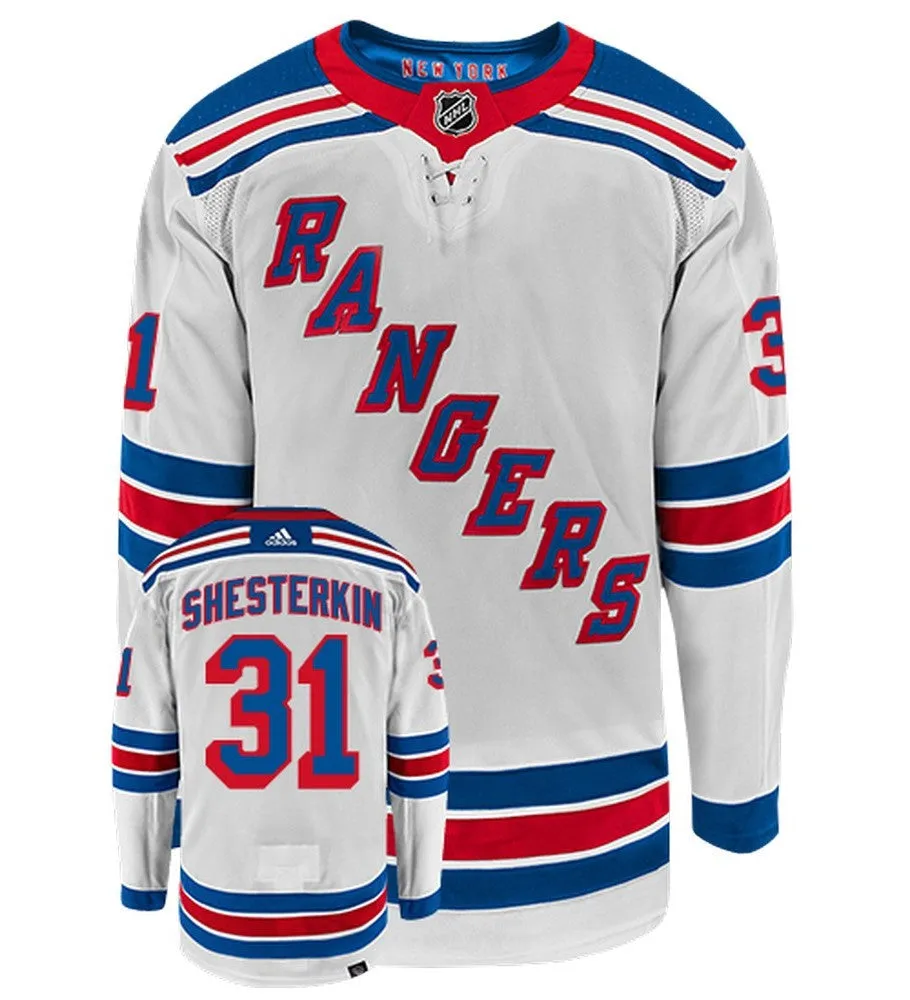 Igor Shesterkin New York Rangers Adidas Primegreen Authentic NHL Hockey Jersey     