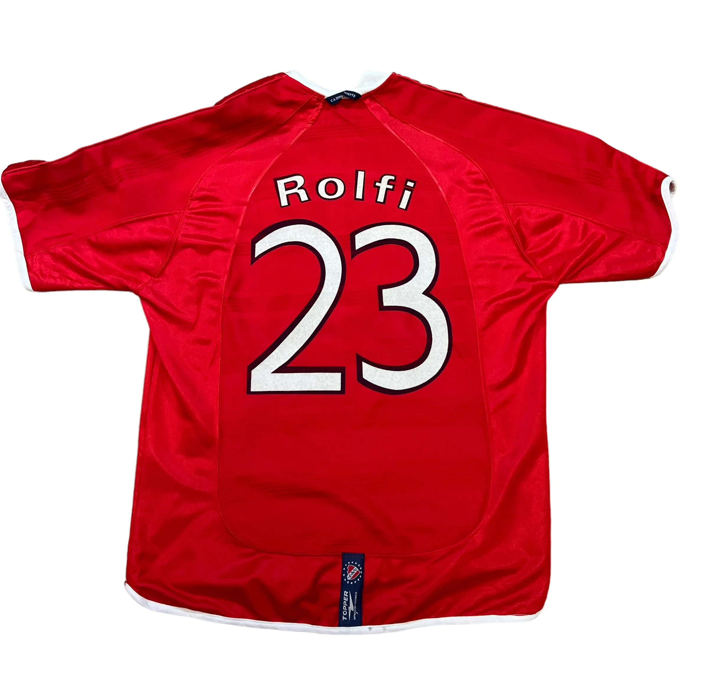 Independiete 2002-03 “Rolfi 23”  Home Retro Football Shirt