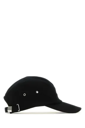 Isabel Marant Black Cotton Tedji Baseball Cap