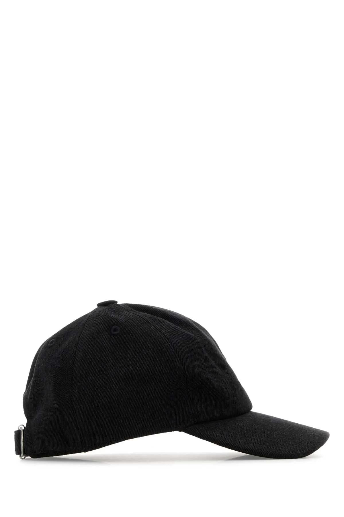 Isabel Marant Black Cotton Tomas Baseball Cap