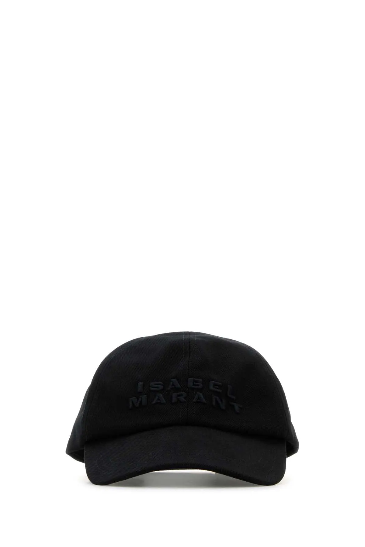 Isabel Marant Black Cotton Tyron Baseball Cap