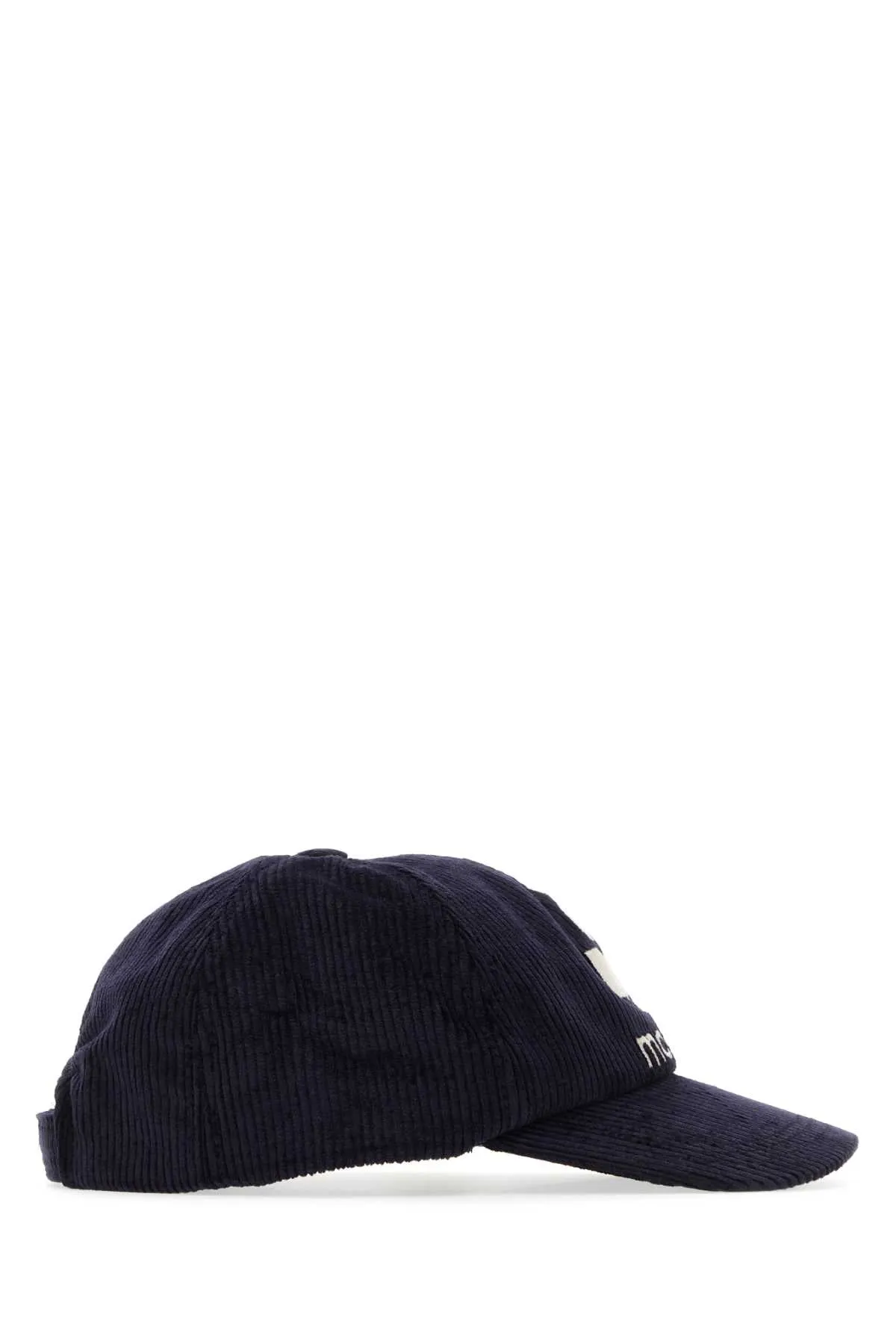 Isabel Marant Midnight Blue Corduroy Tyron Baseball Cap