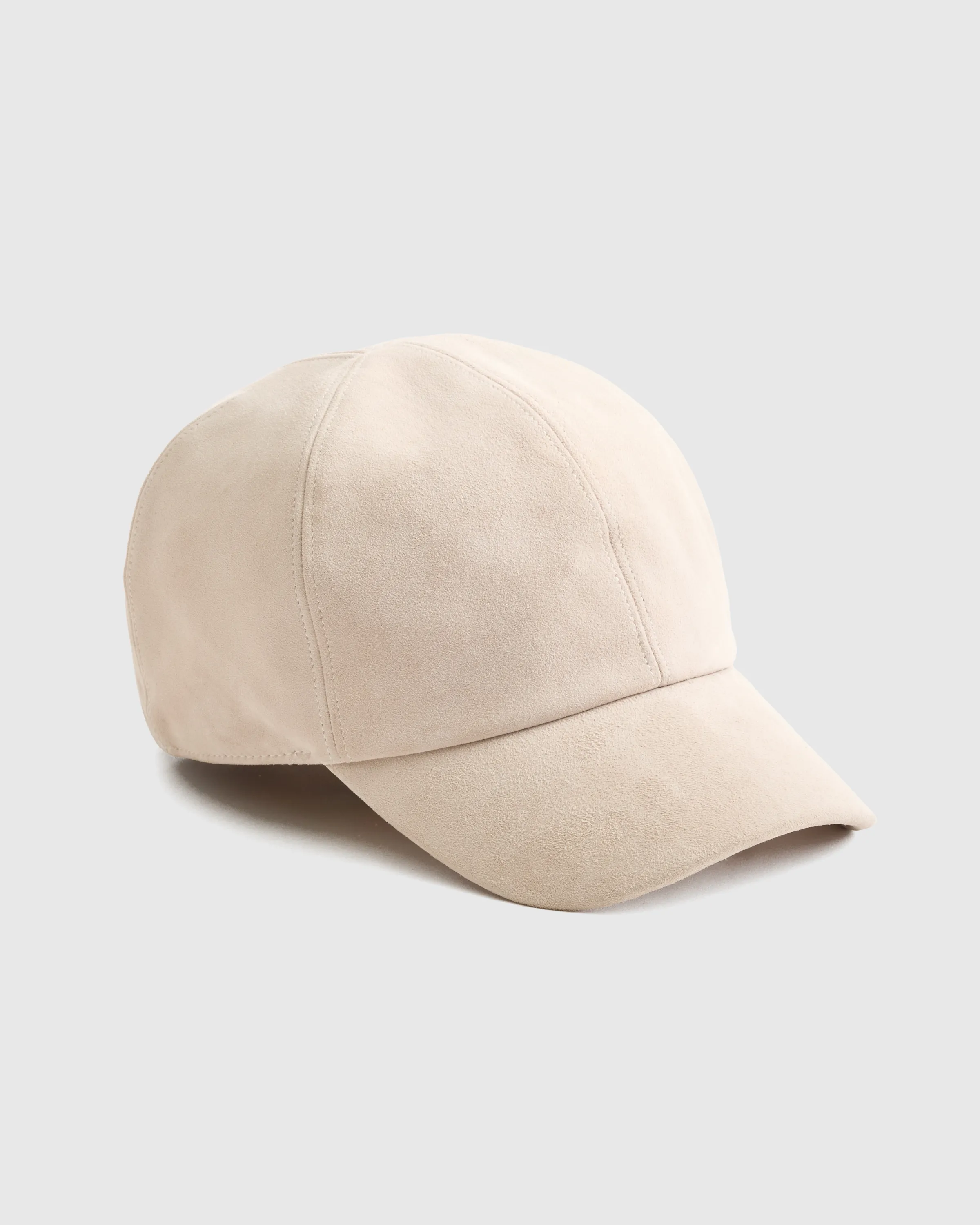 Italian Suede Baseball Cap