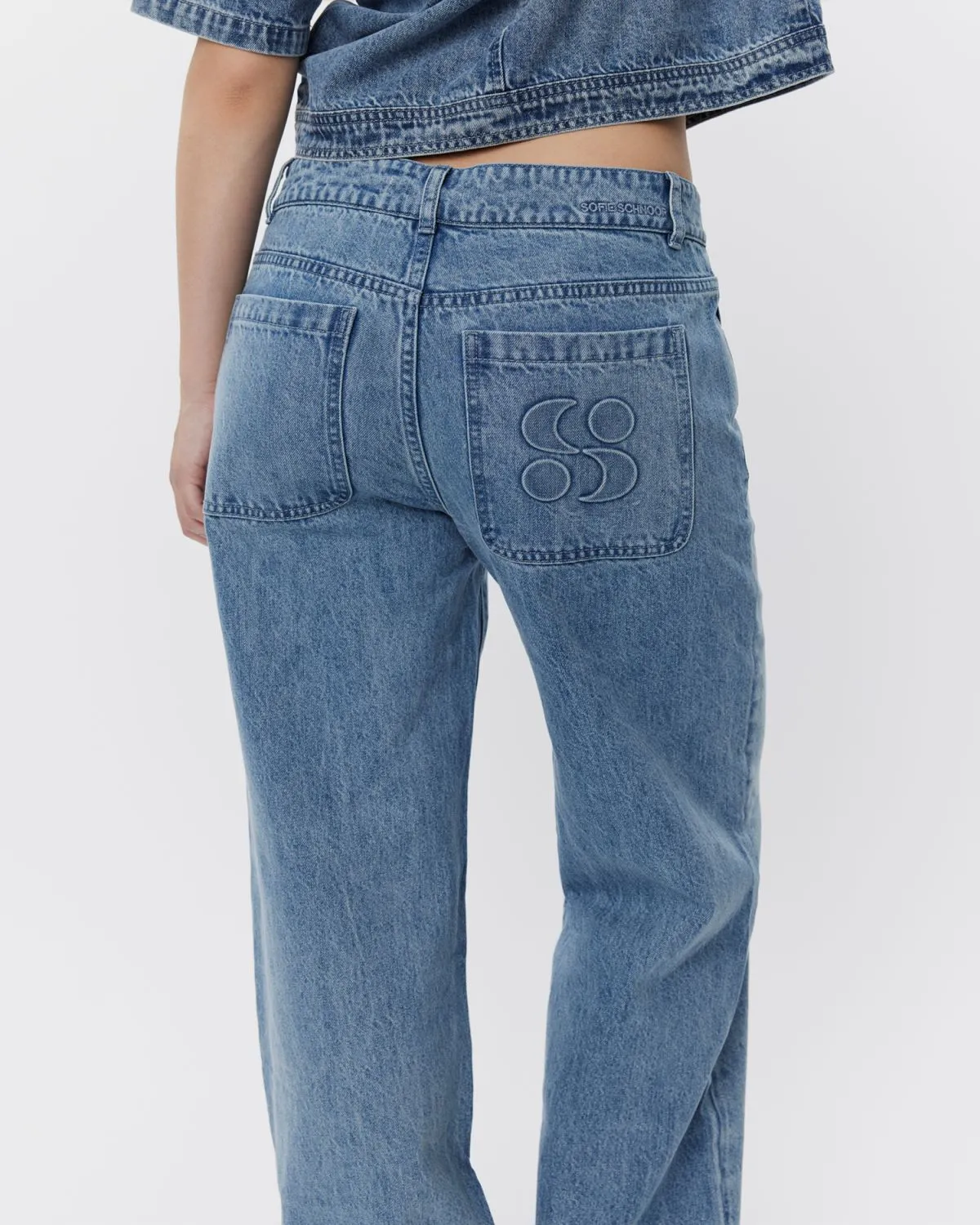 IZASW JEANS - Light denim blue