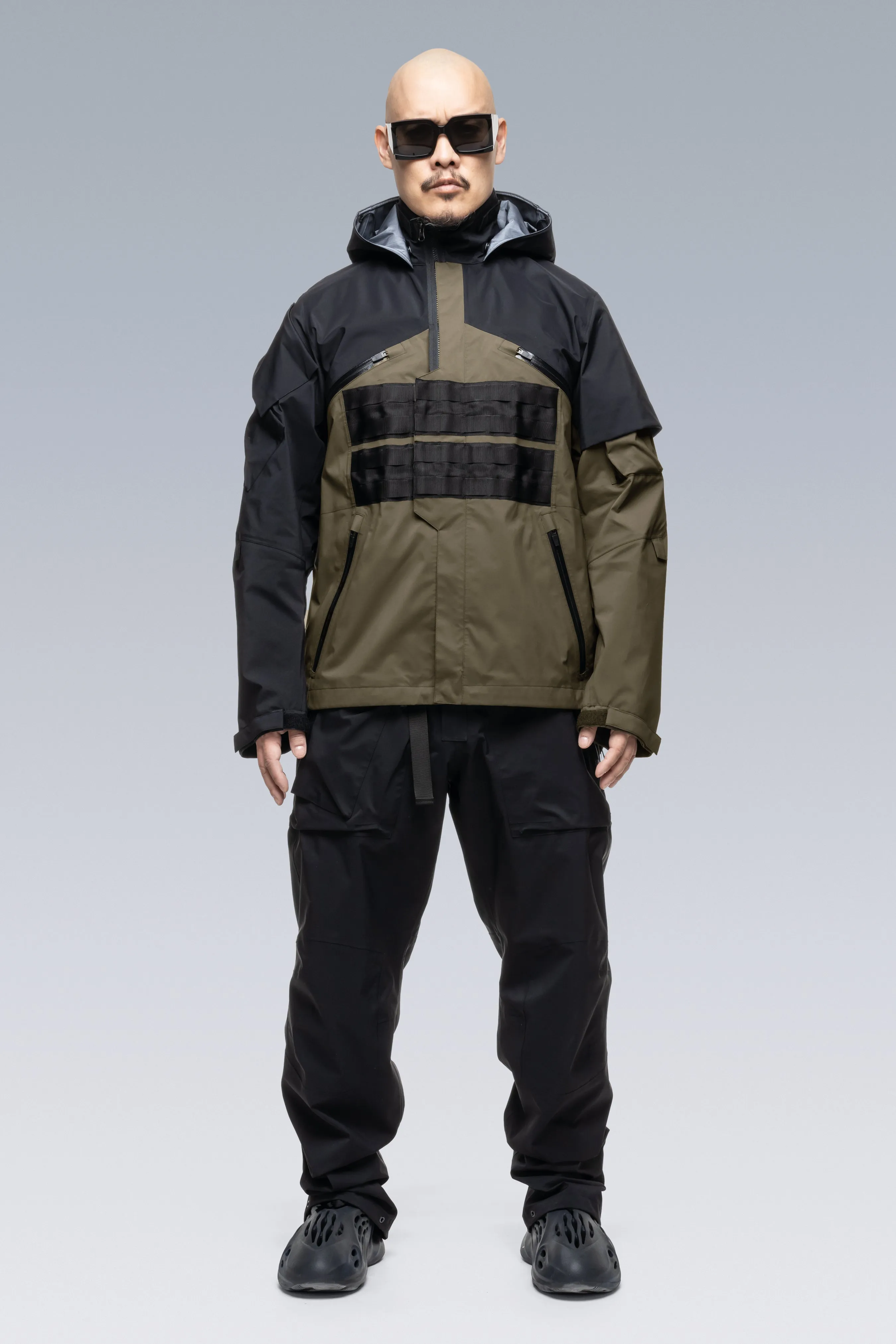 J1WTS-GT 3L Gore-Tex Pro Interops Jacket - RAF Green/Black