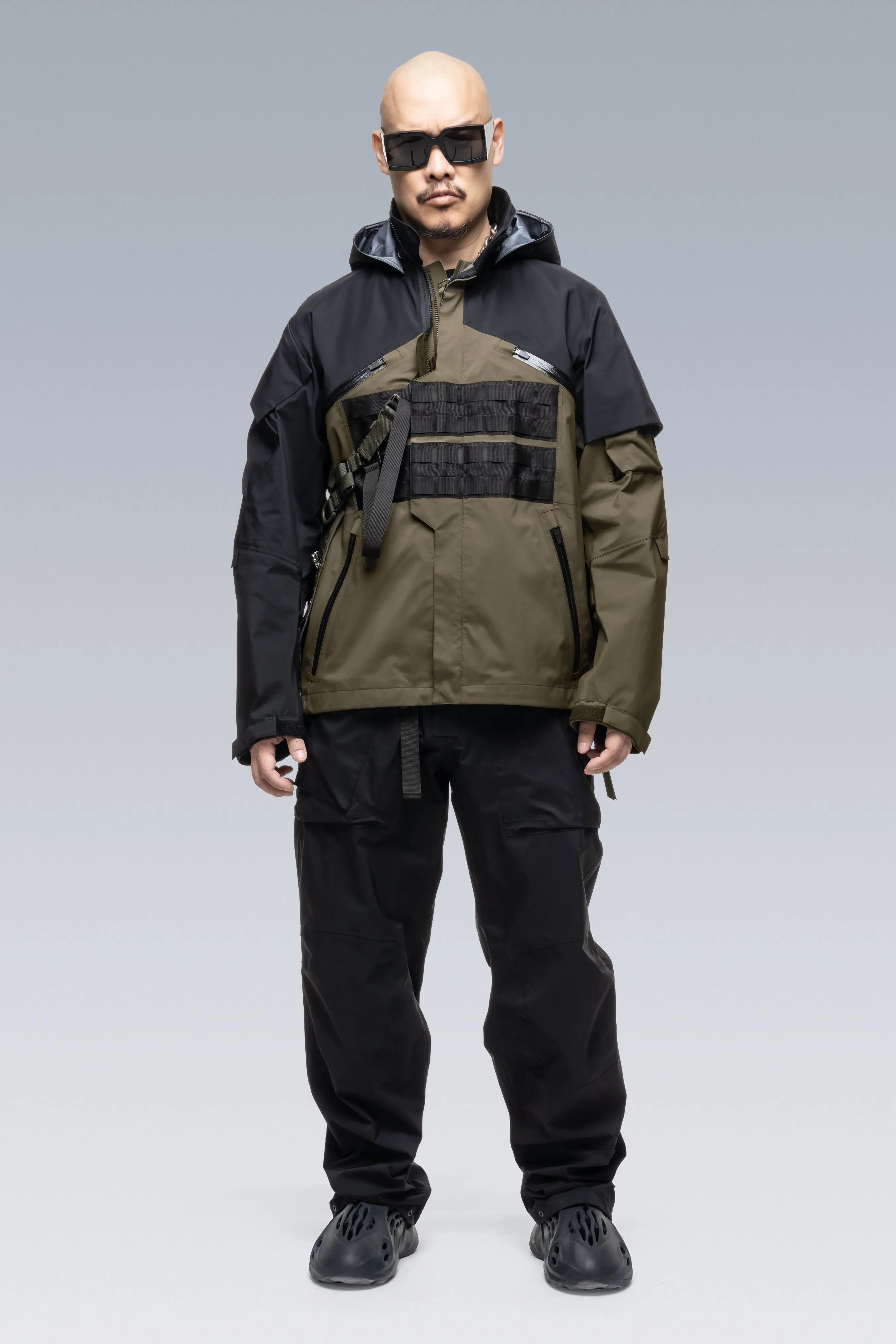 J1WTS-GT 3L Gore-Tex Pro Interops Jacket - RAF Green/Black