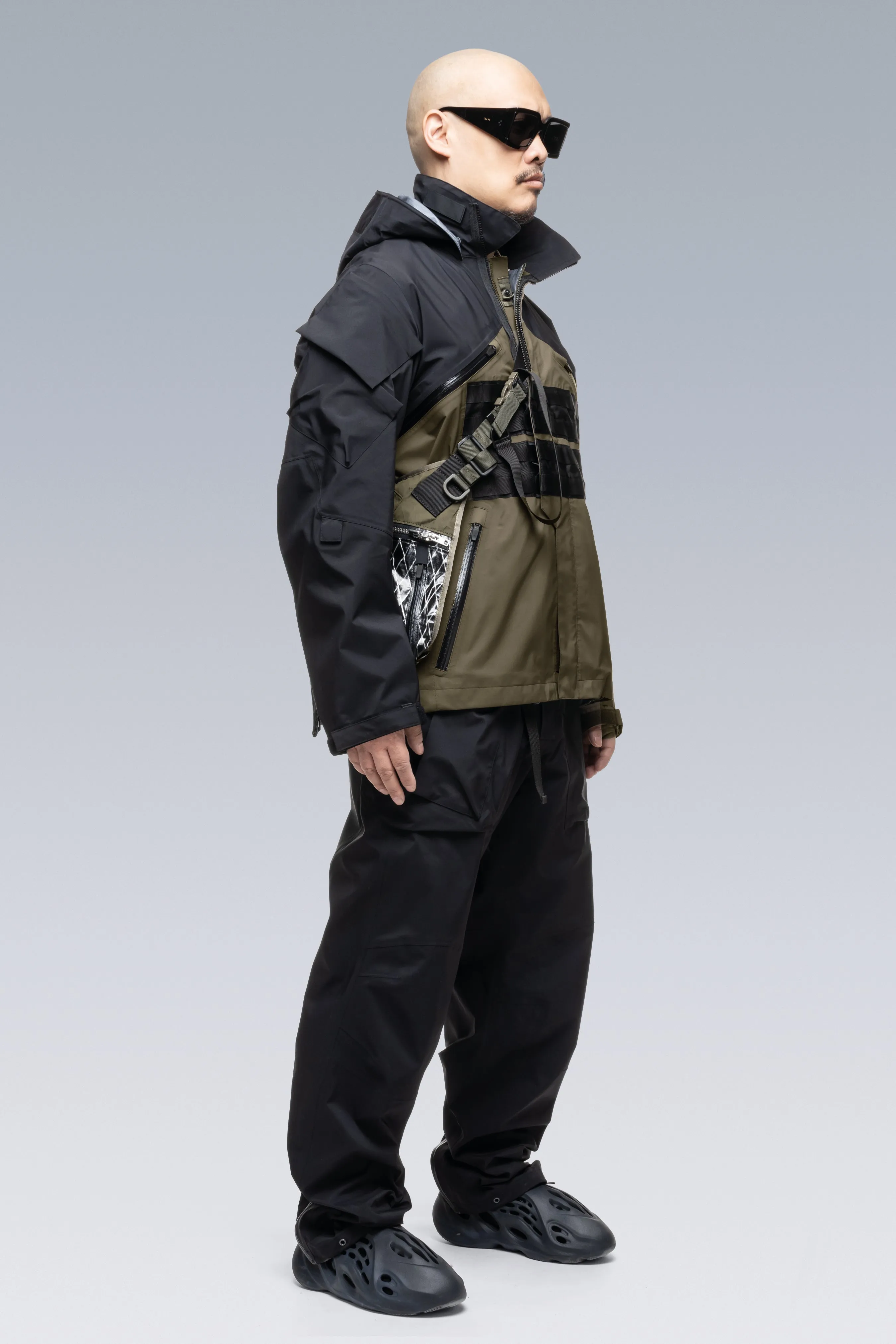 J1WTS-GT 3L Gore-Tex Pro Interops Jacket - RAF Green/Black