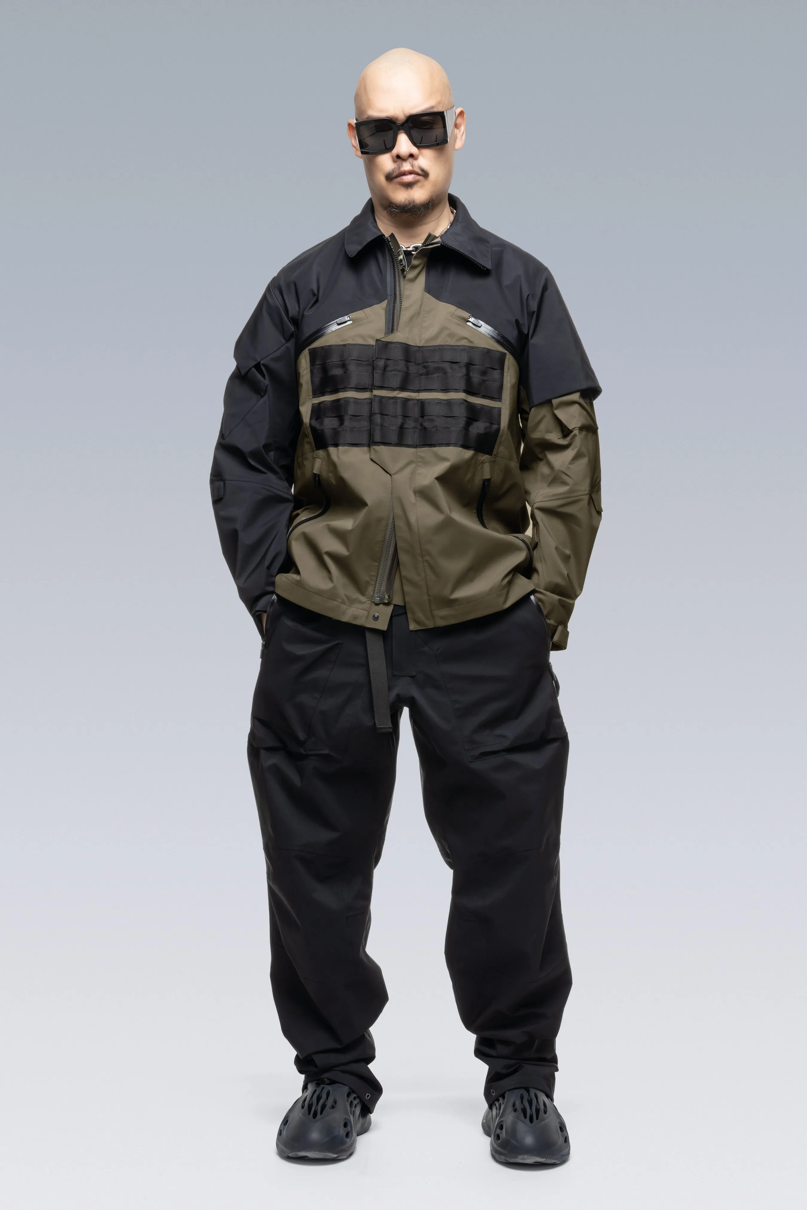 J1WTS-GT 3L Gore-Tex Pro Interops Jacket - RAF Green/Black