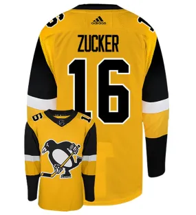 Jason Zucker Pittsburgh Penguins Adidas Authentic Third NHL Hockey Jersey     