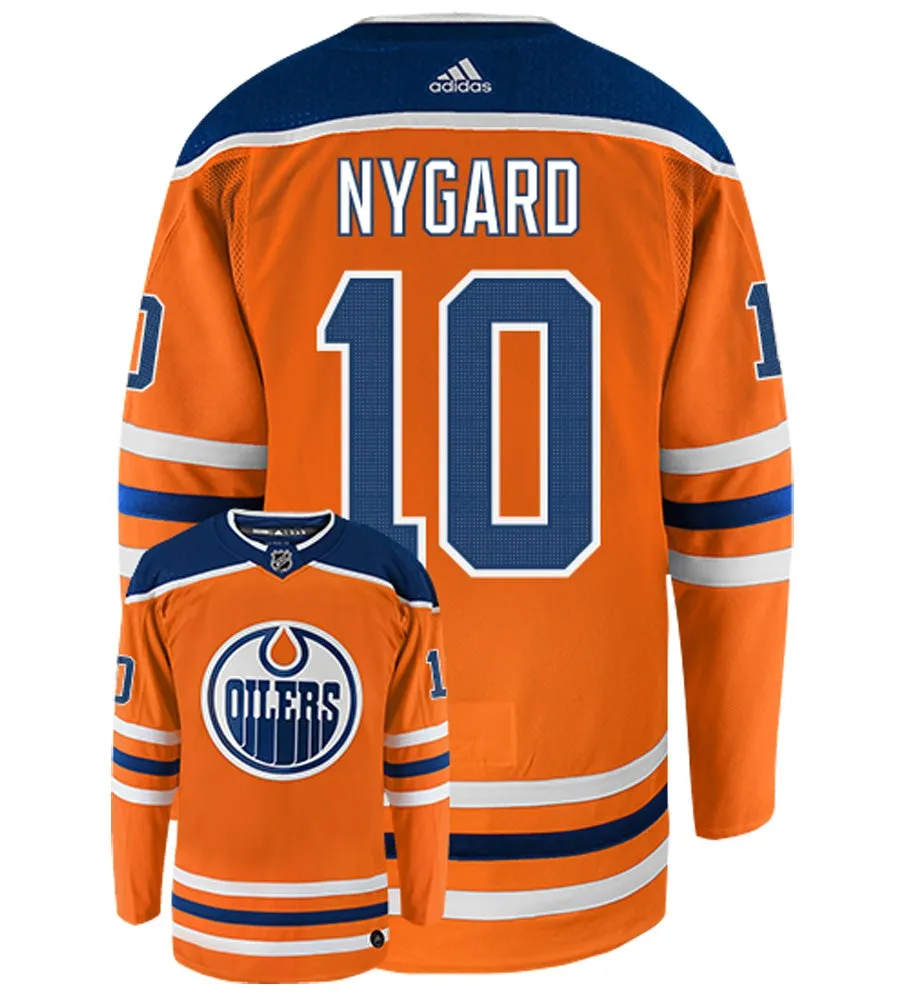 Joakim Nygard Edmonton Oilers Adidas Authentic Home NHL Hockey Jersey     