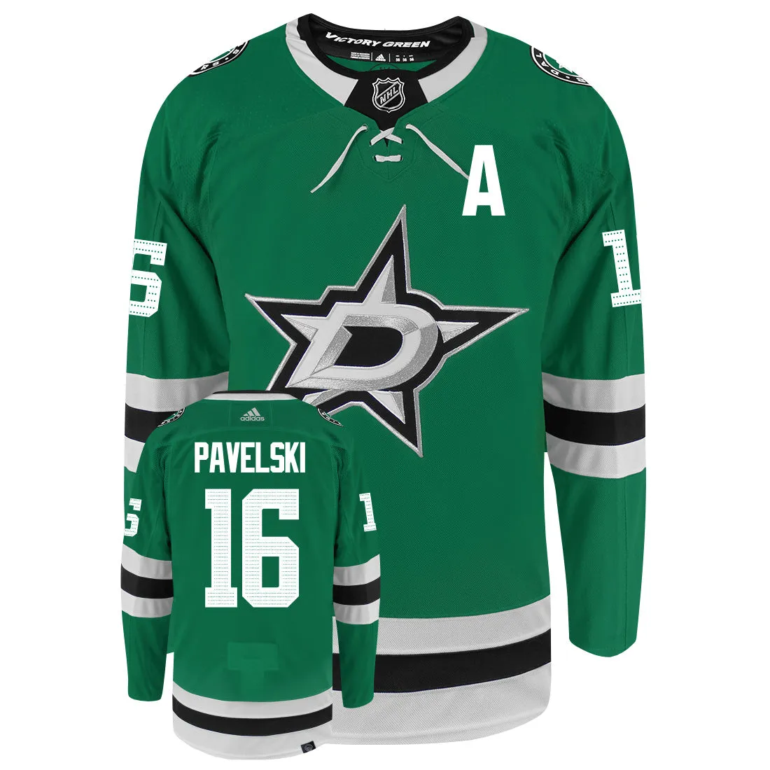 Joe Pavelski Dallas Stars Adidas Primegreen Authentic NHL Hockey Jersey     