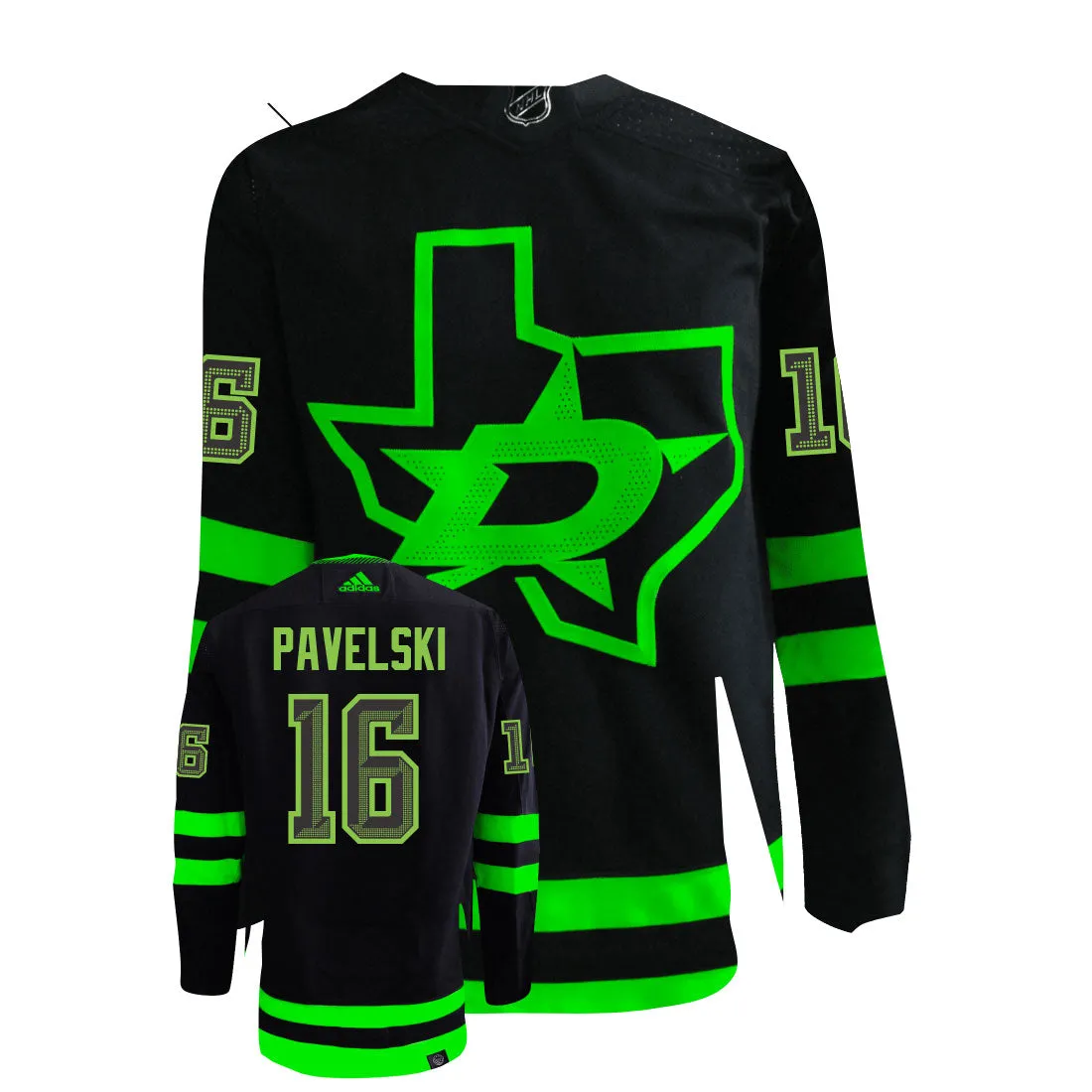 Joe Pavelski Dallas Stars Adidas Primegreen Authentic NHL Hockey Jersey     