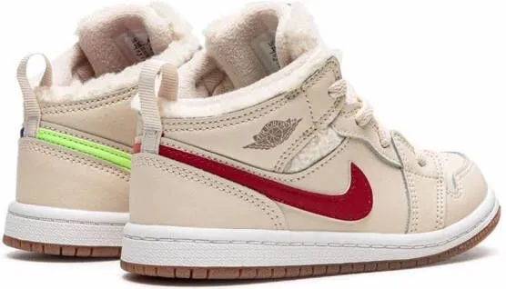 Jordan Kids Jordan 1 Mid UTL sneakers Neutrals