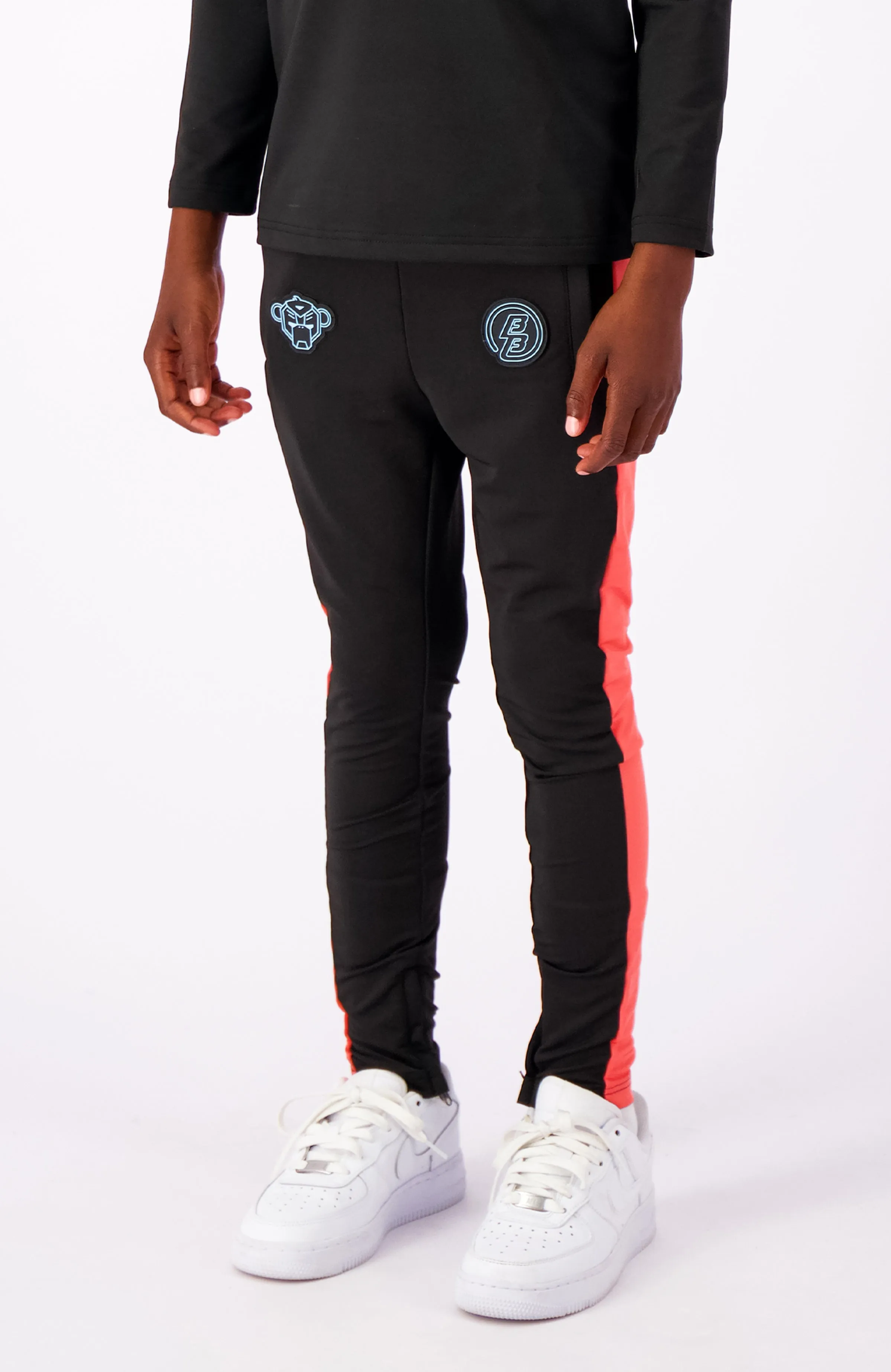 JR. FOOTBALL TRACKPANTS | Black