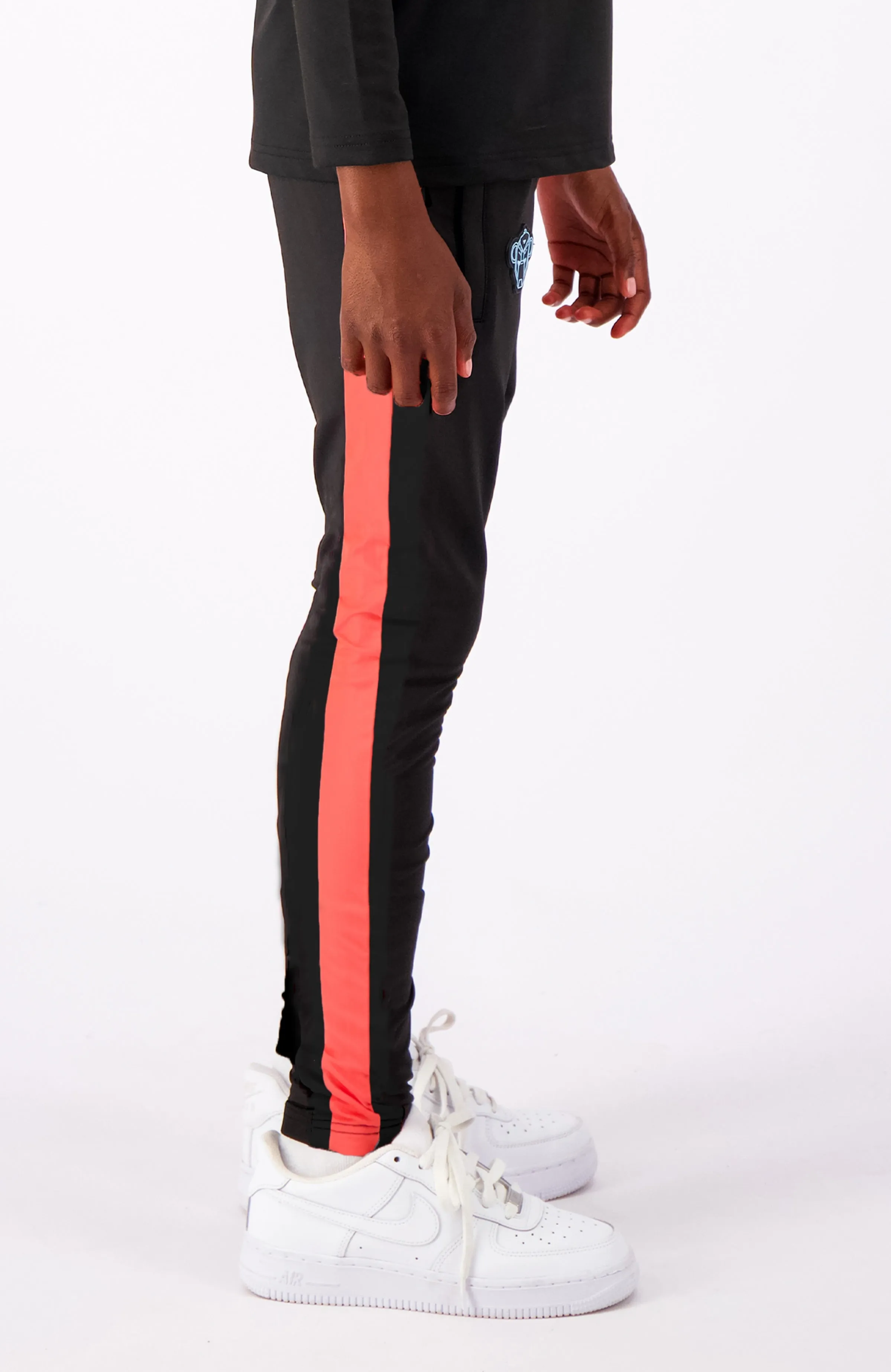 JR. FOOTBALL TRACKPANTS | Black