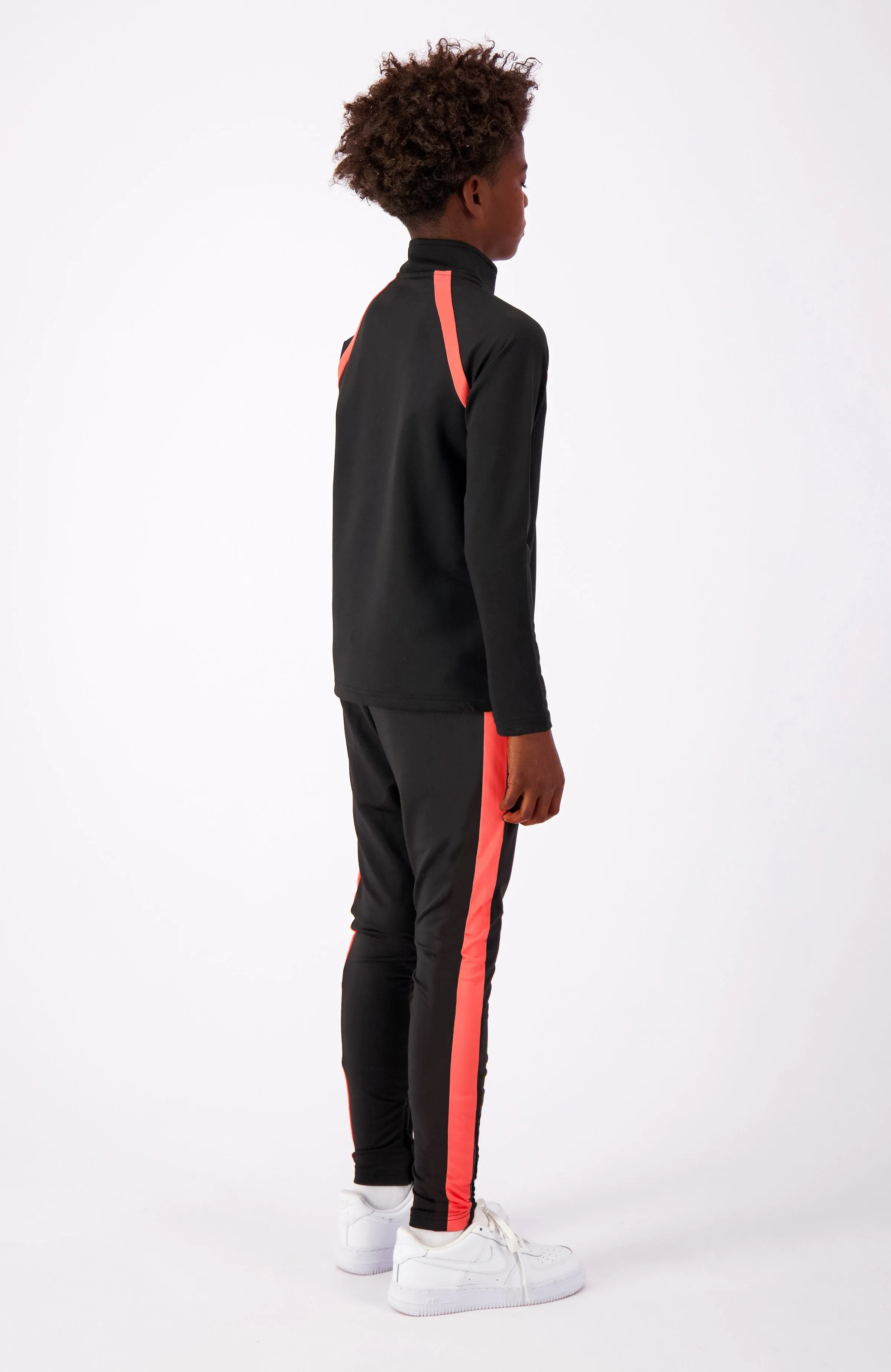 JR. FOOTBALL TRACKPANTS | Black