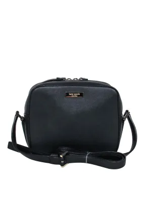 Kate Spade - Black Leather Camera Crossbody Bag