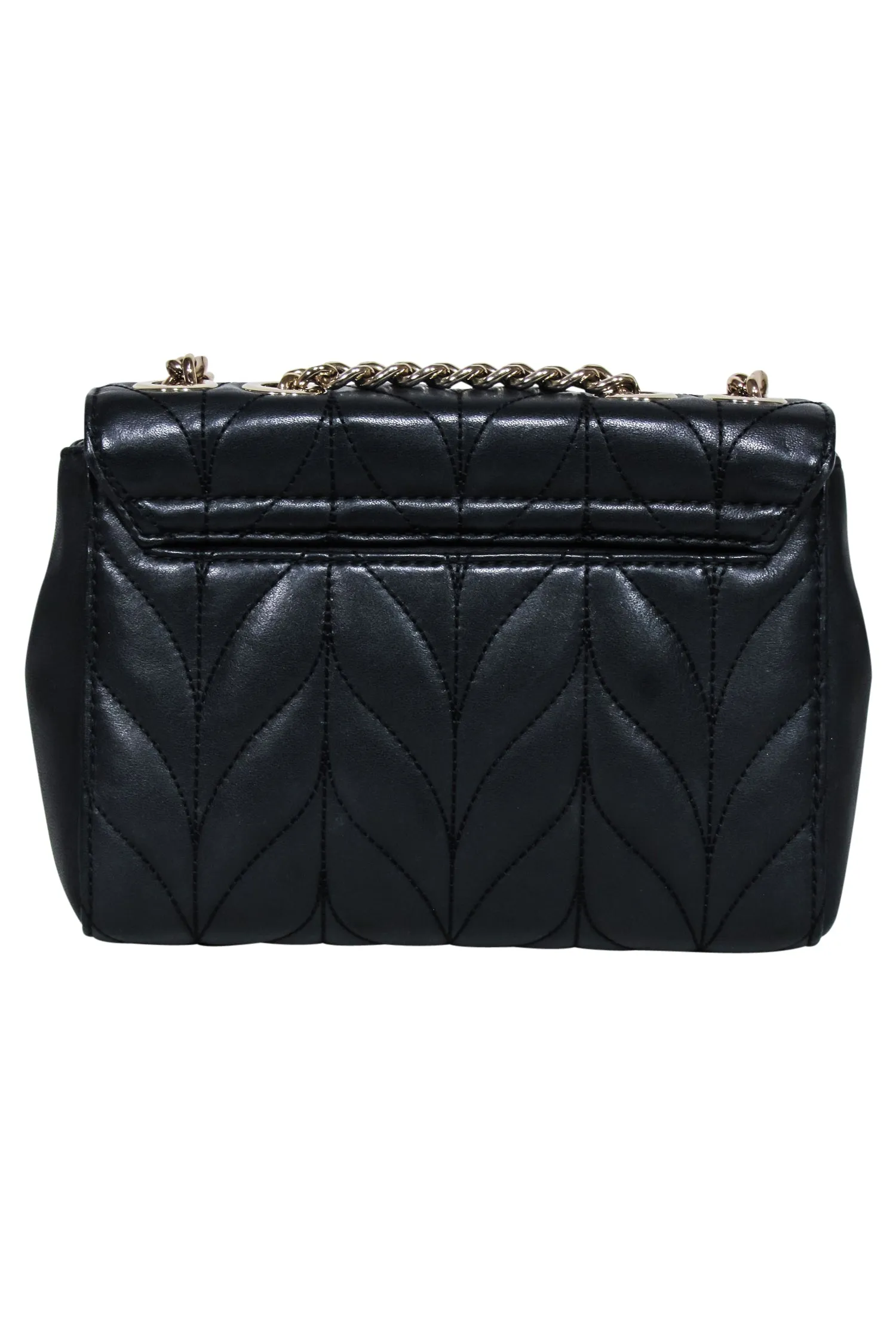 Kate Spade - Black Quilted Leather Crossbody Bag