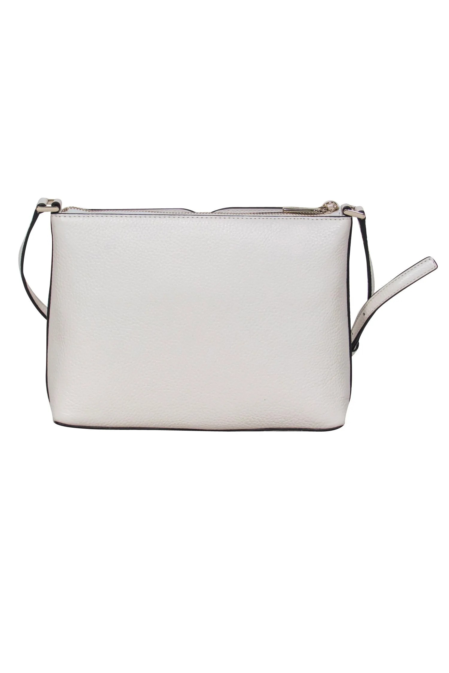 Kate Spade - Cream Pebbled Leather Harlow Crossbody Bag