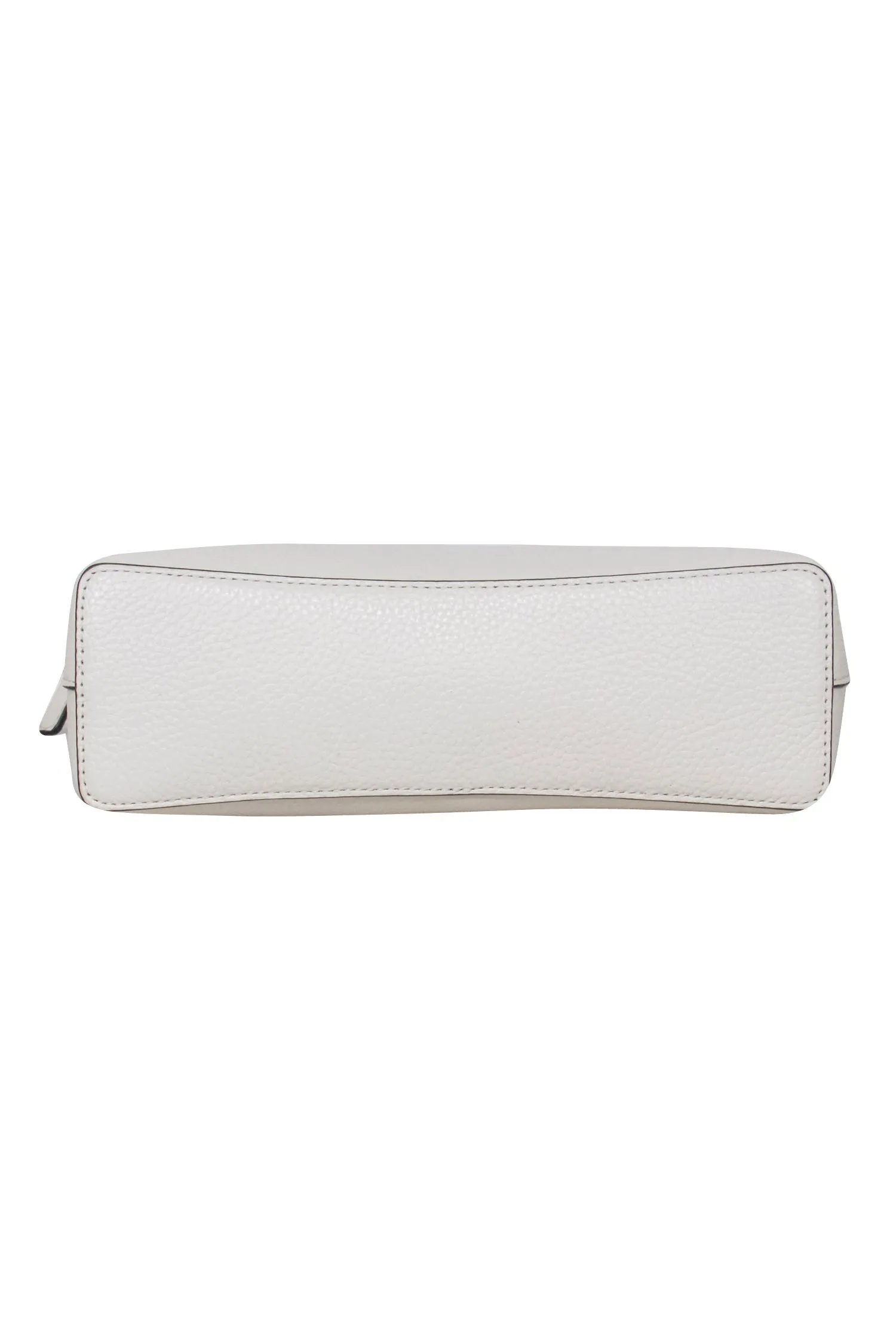 Kate Spade - Cream Pebbled Leather Harlow Crossbody Bag