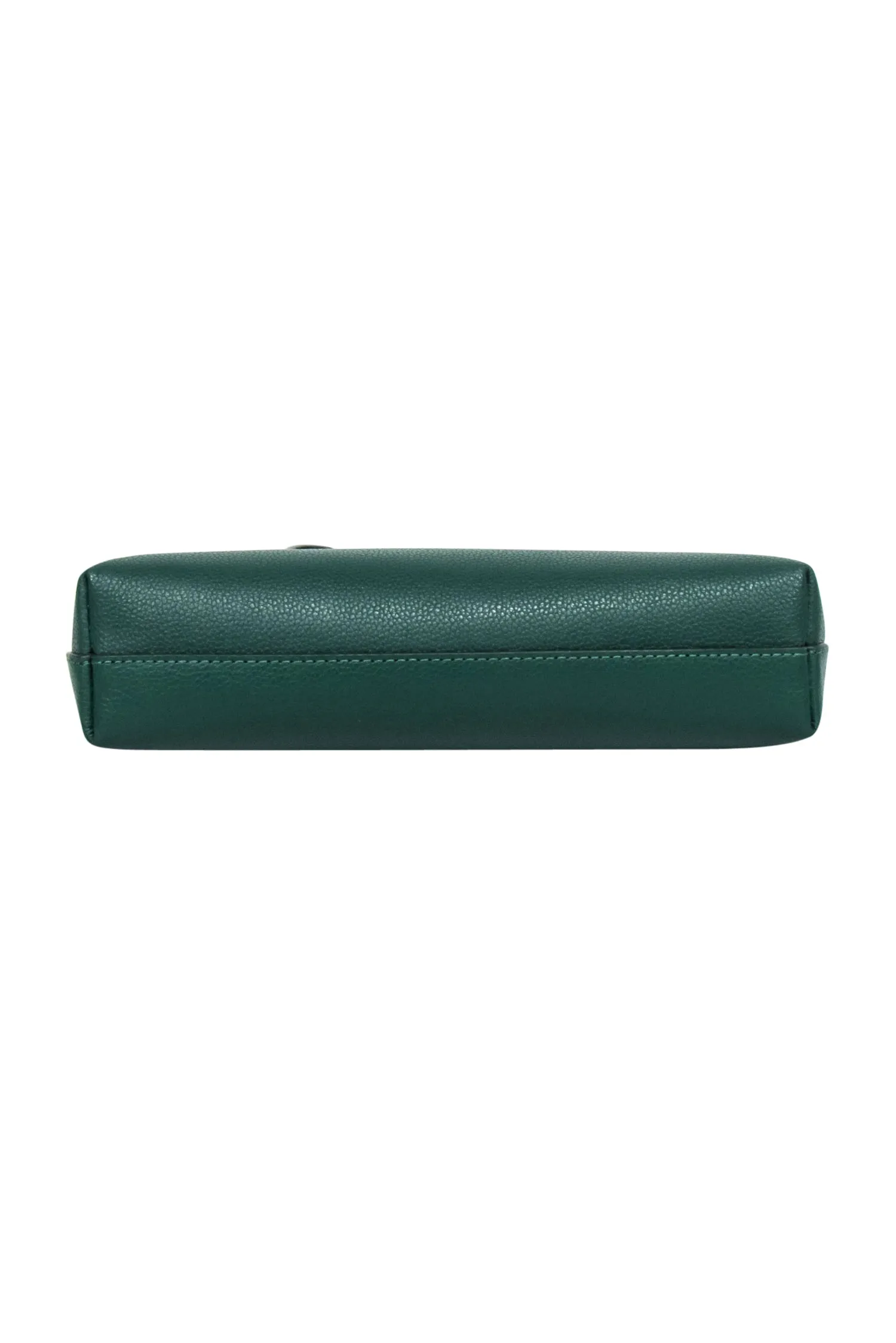 Kate Spade - Emerald Green Pebbled Leather Crossbody Bag