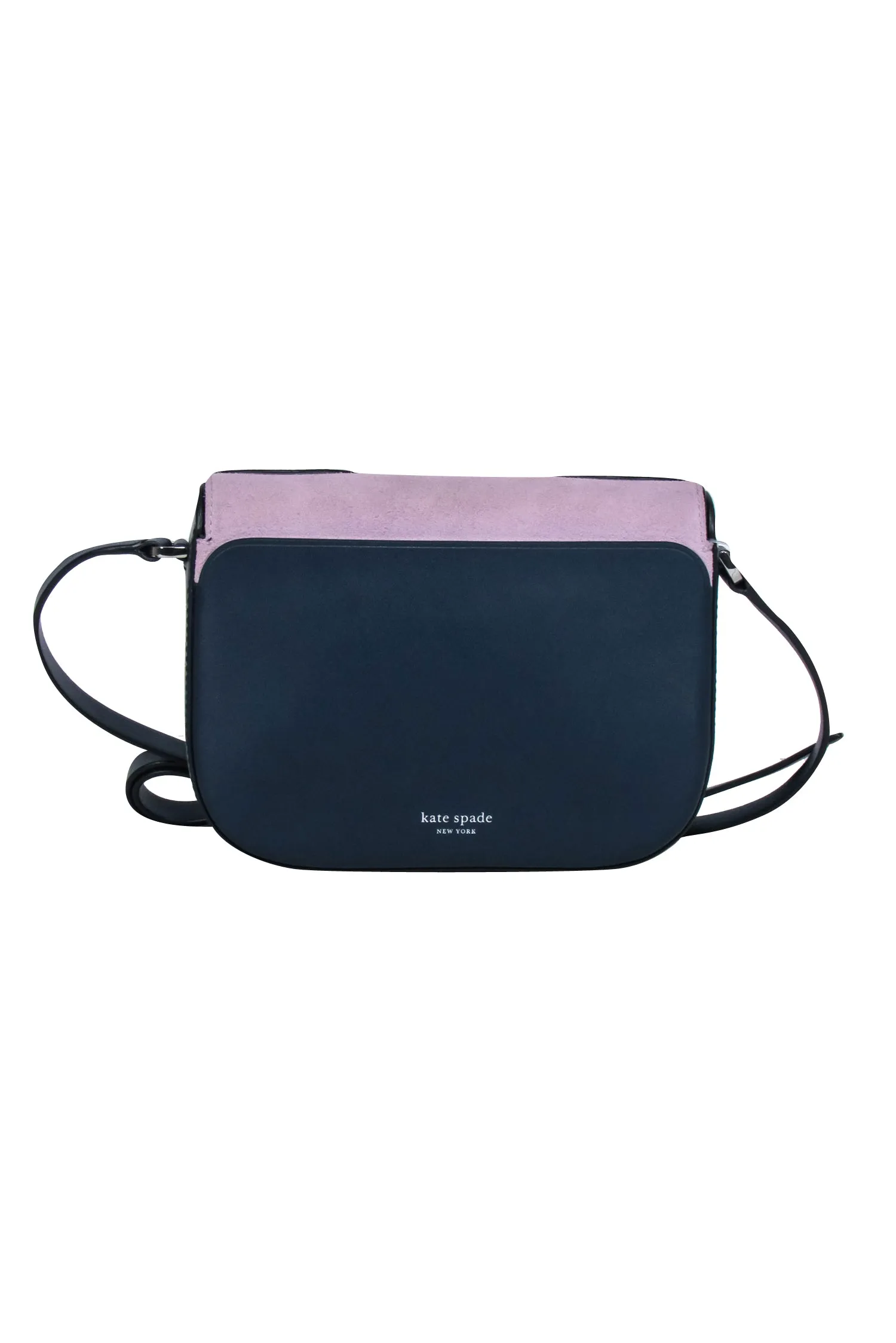 Kate Spade - Navy & Lavender Color Block Crossbody Bag