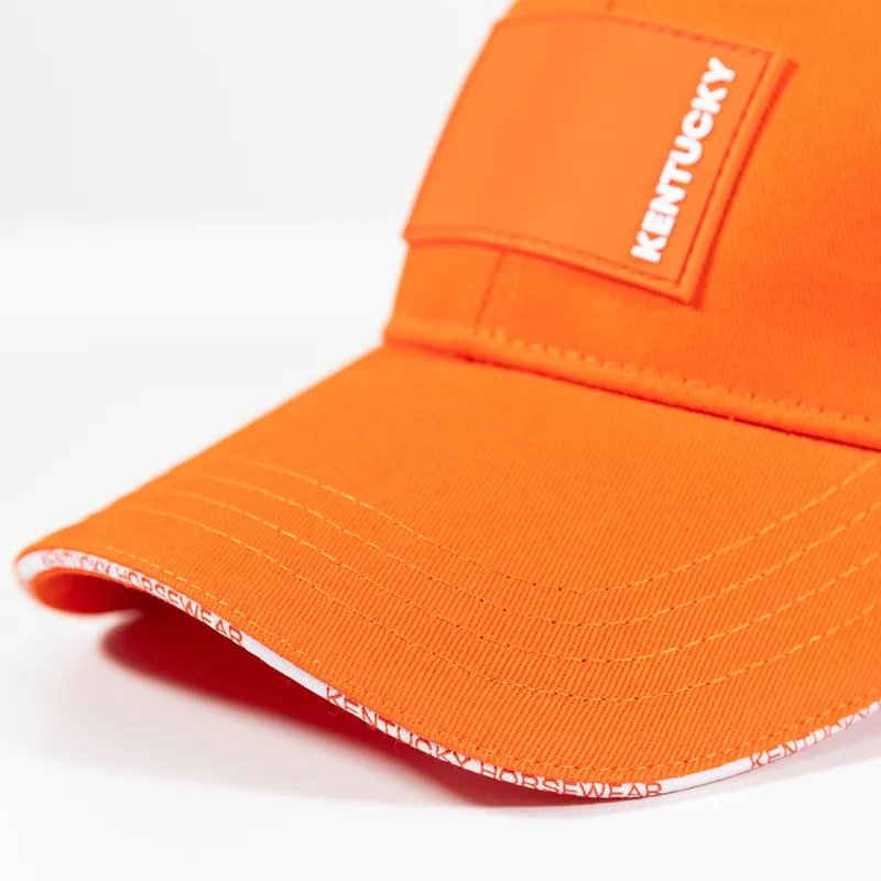 Kentucky Rubber Logo Baseball Cap - Orange