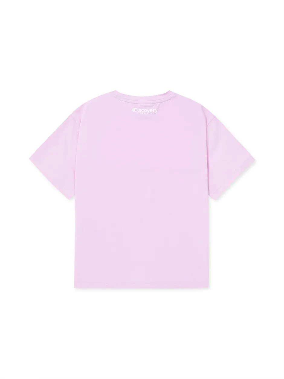 [KIDS] Golf Graphic T-Shirt L.Lavender