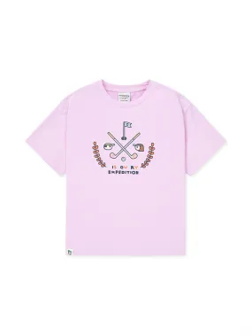 [KIDS] Golf Graphic T-Shirt L.Lavender