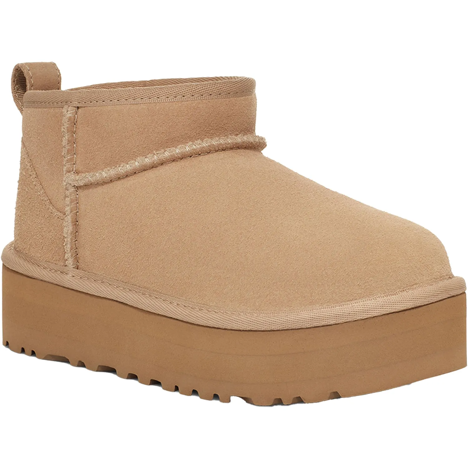 Kids' UGG Classic Ultra Mini Platform Sand Sheepskin