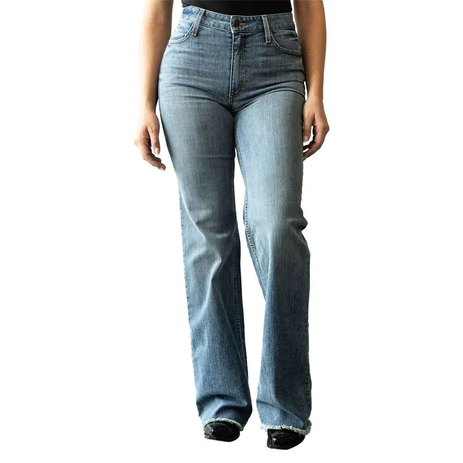 Kimes Ranch Women's Olivia High-Rise Wide Leg Jeans - Blue