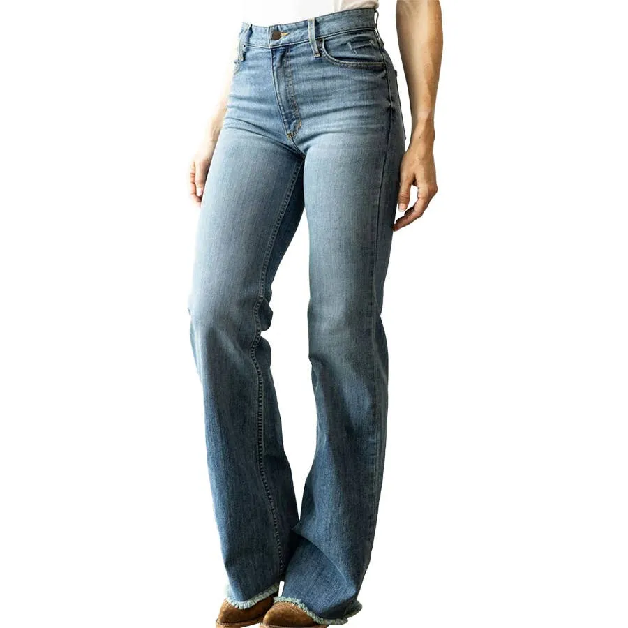 Kimes Ranch Women's Olivia High-Rise Wide Leg Jeans - Blue