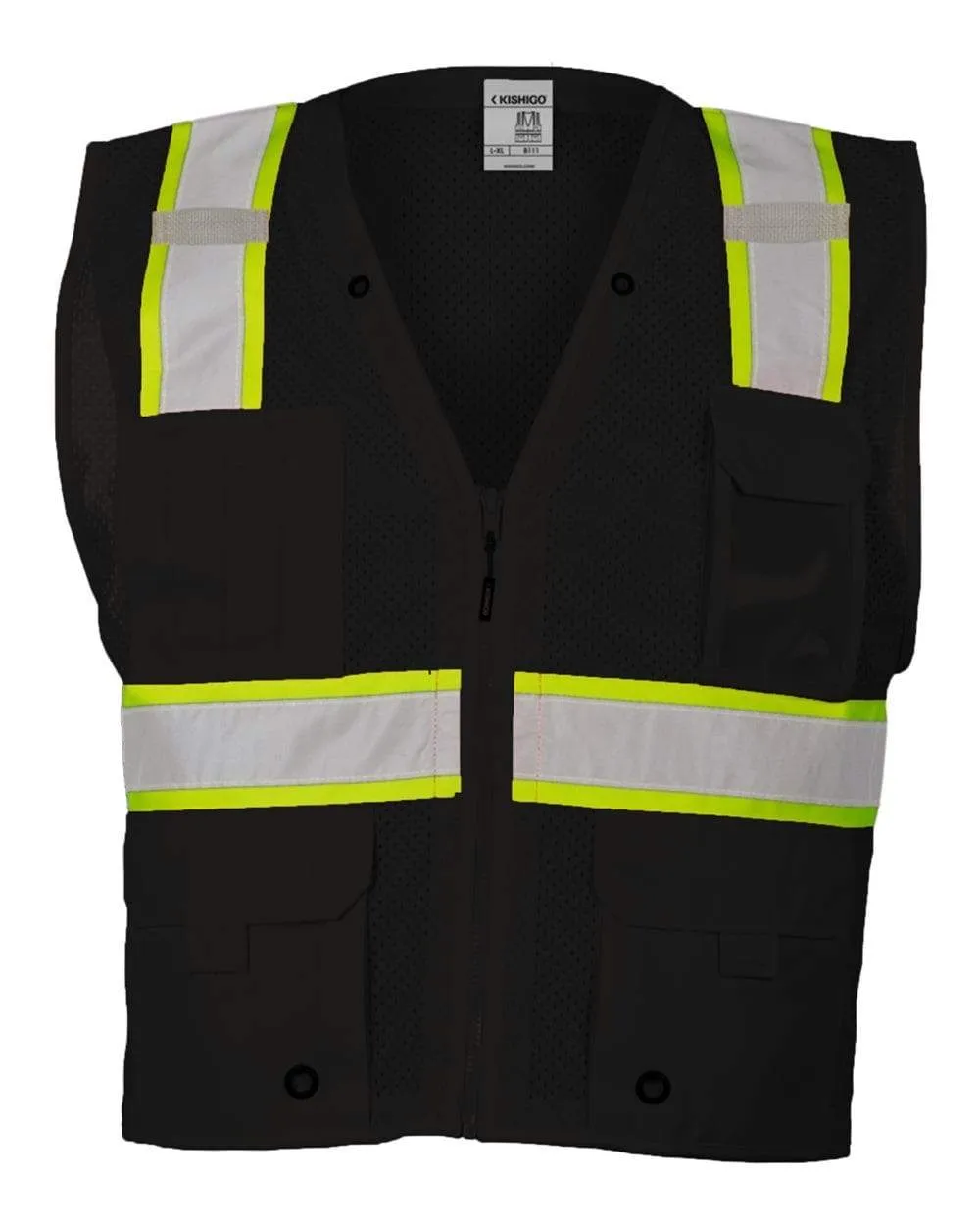 Kishigo - EV Series Enhanced Visibility Multi-Pocket Mesh Vest