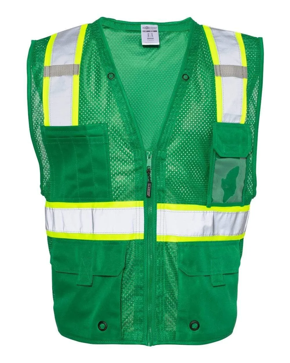 Kishigo - EV Series Enhanced Visibility Multi-Pocket Mesh Vest