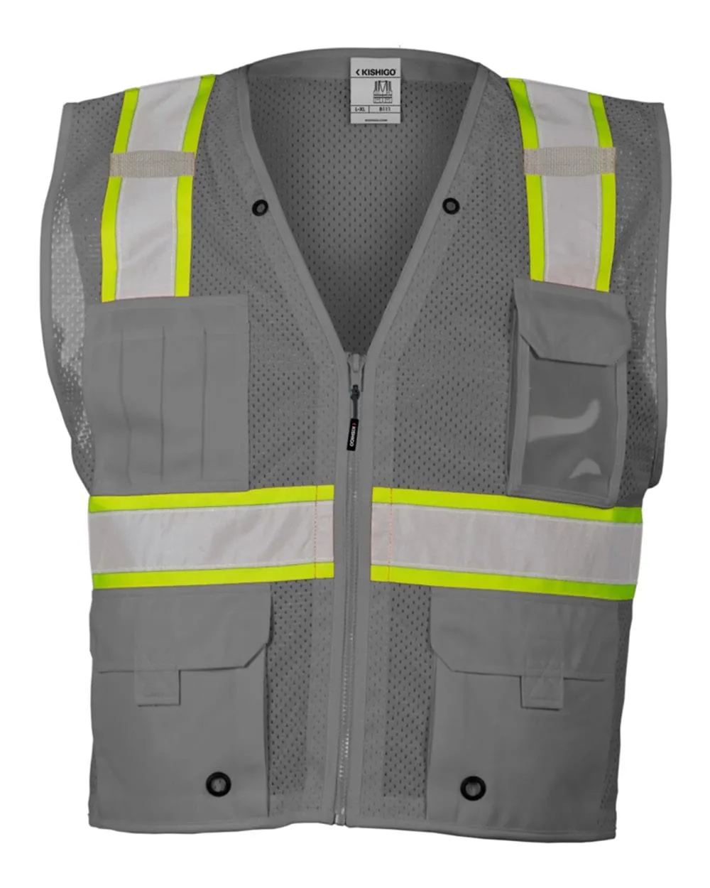 Kishigo - EV Series Enhanced Visibility Multi-Pocket Mesh Vest