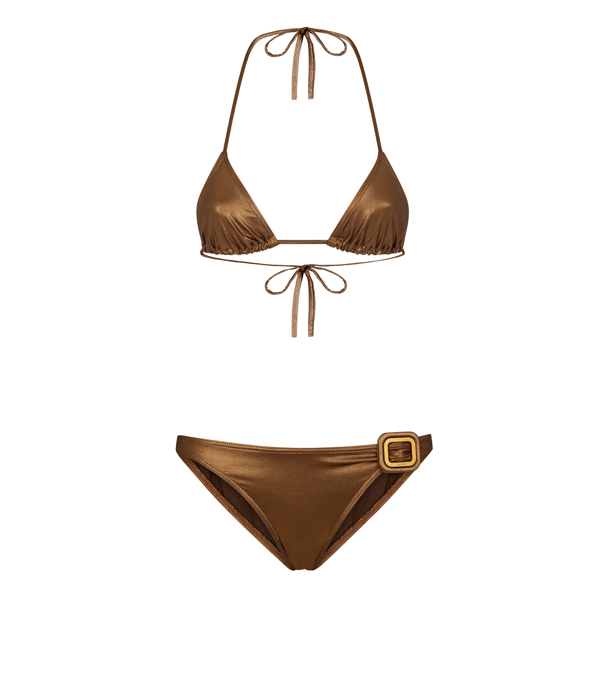 LAMINATED JERSEY BIKINI