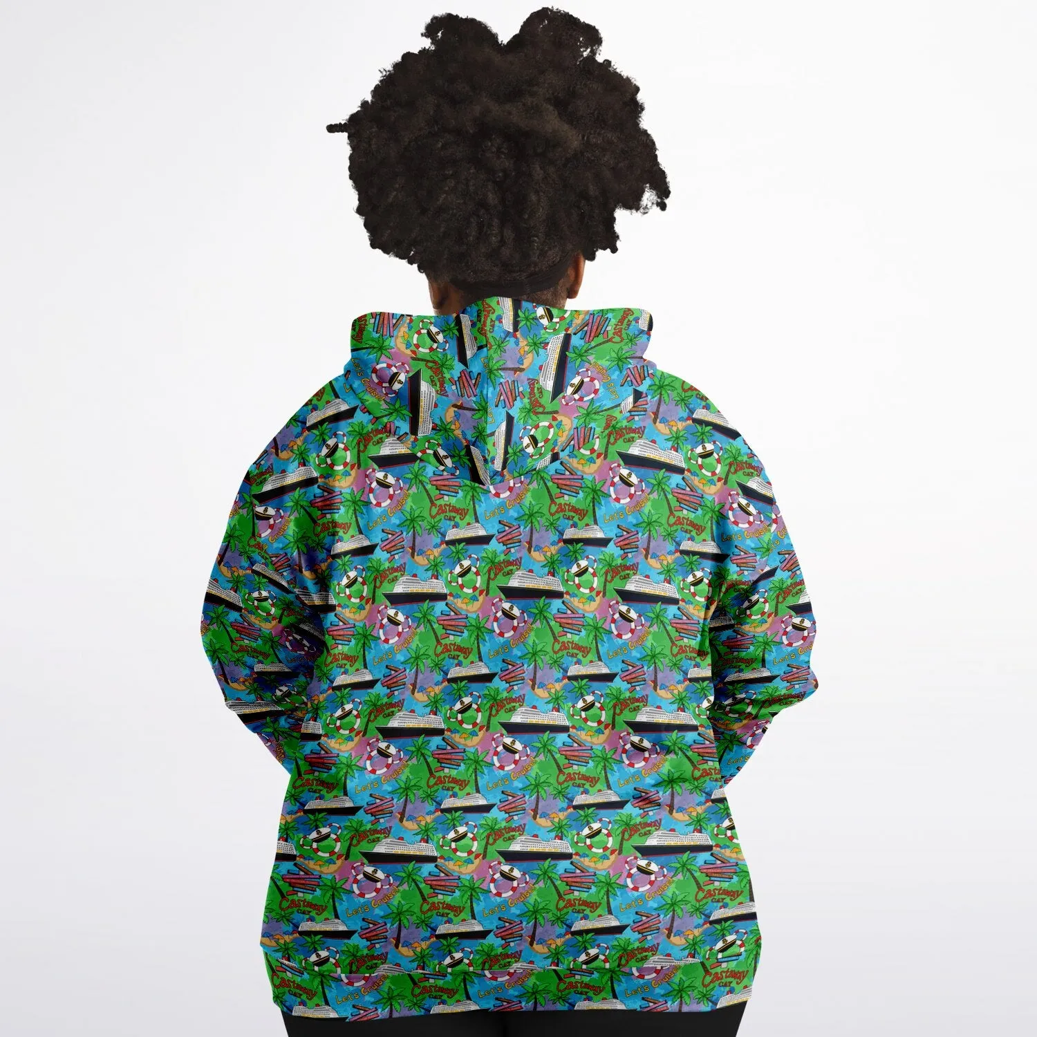 Let's Cruise Plus-size Unisex Zip Hoodie