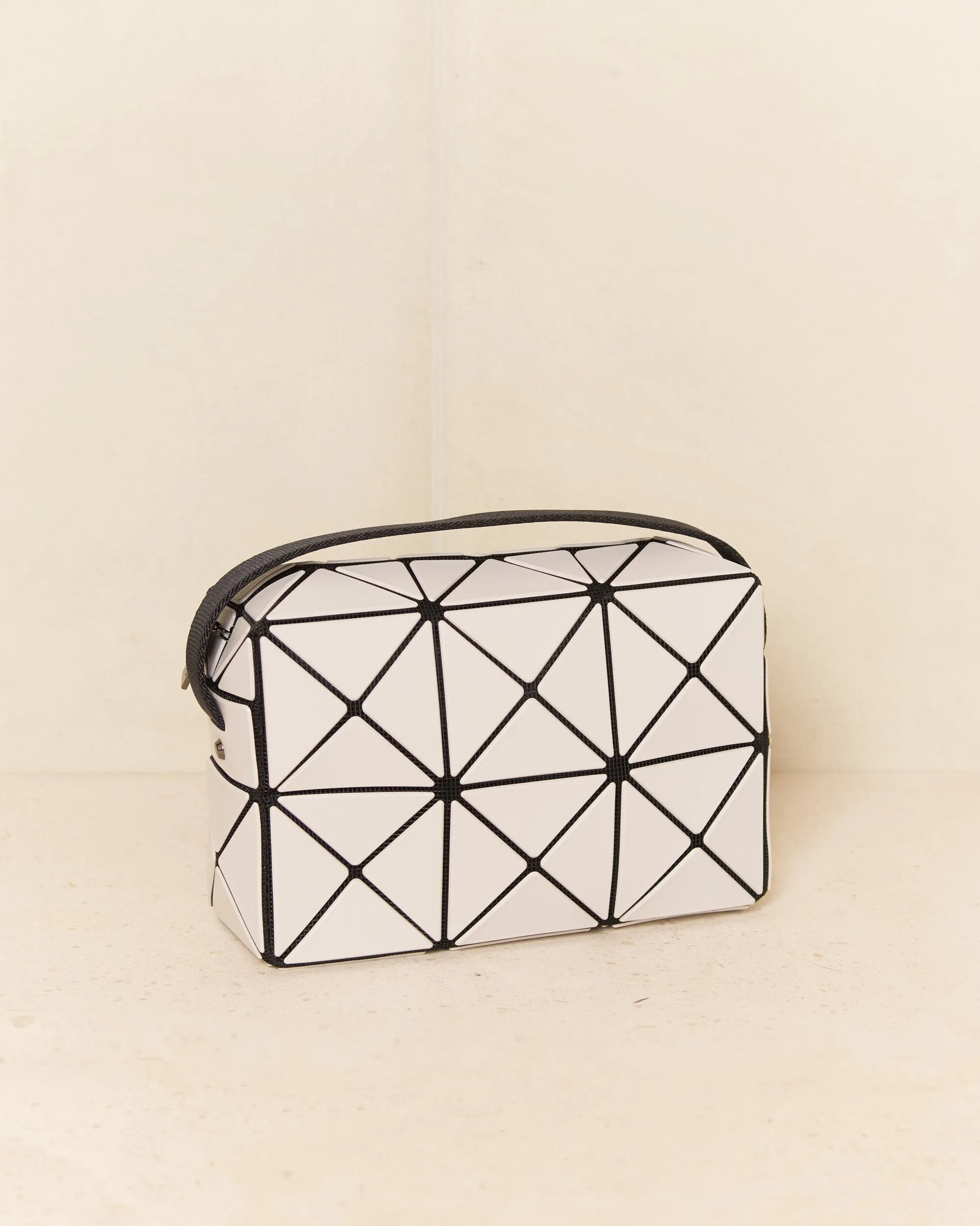 Light Grey Cuboid Shoulder Bag