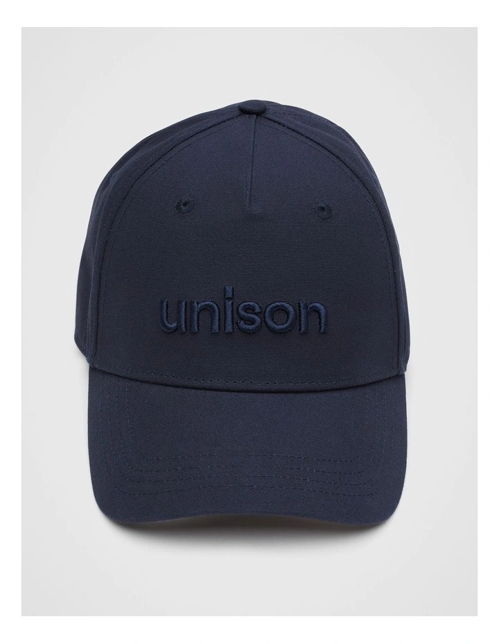 Logo Baseball Cap in Navy