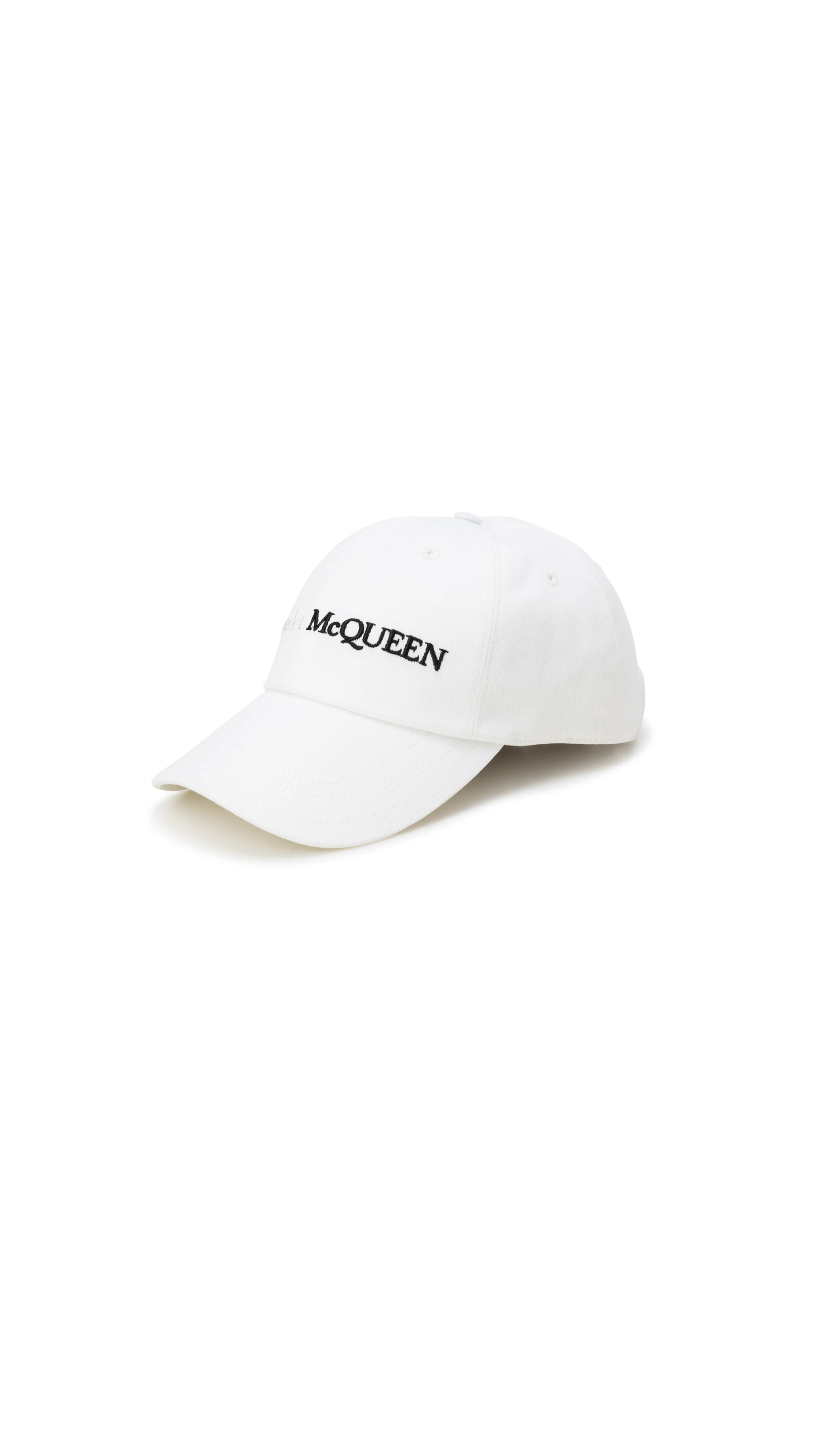 Logo Baseball Cap - White