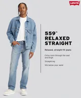 Macy's Levi's Men's 559 Relaxed Straight Fit Stretch Jeans