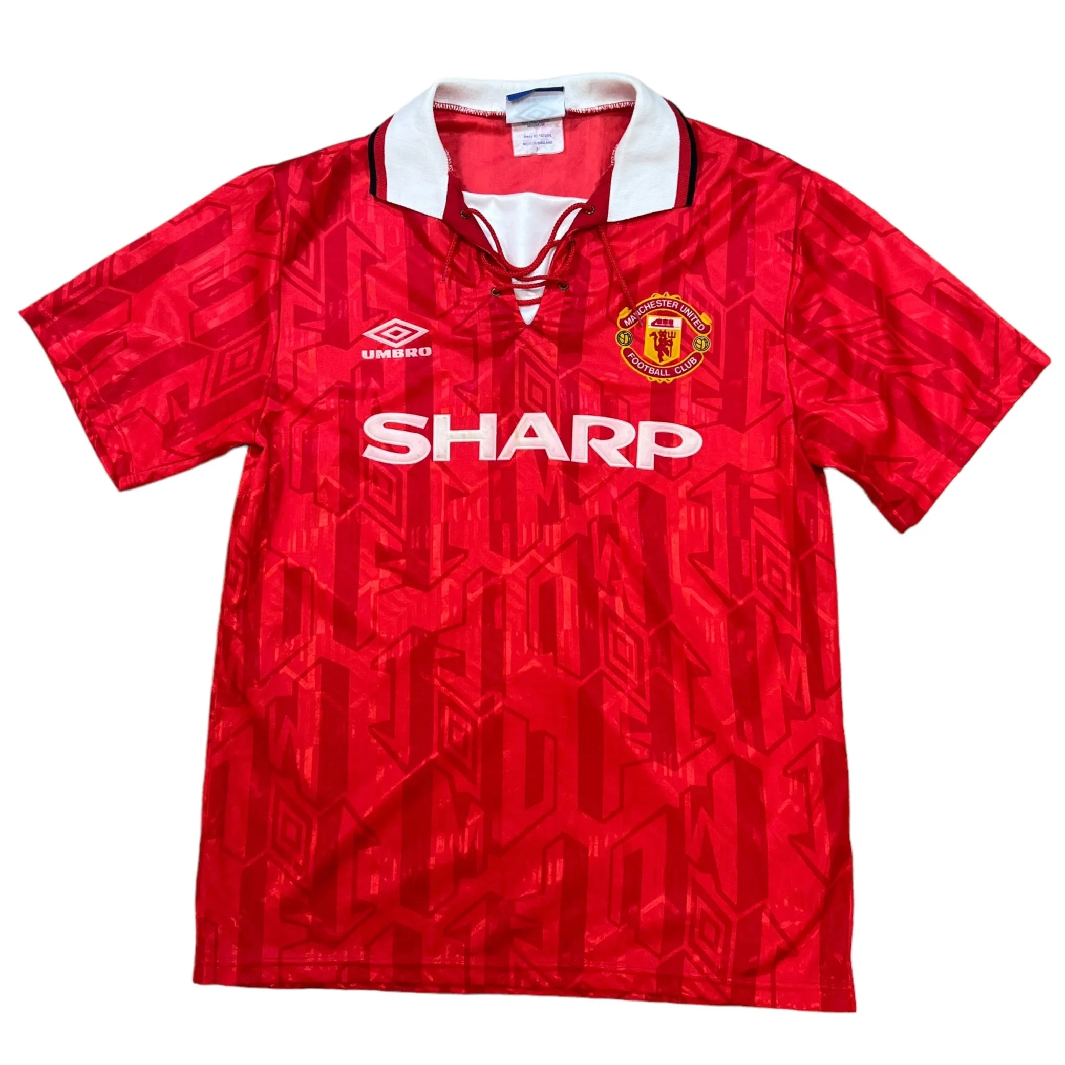 Manchester United 1992-94 Home Retro Football Shirt