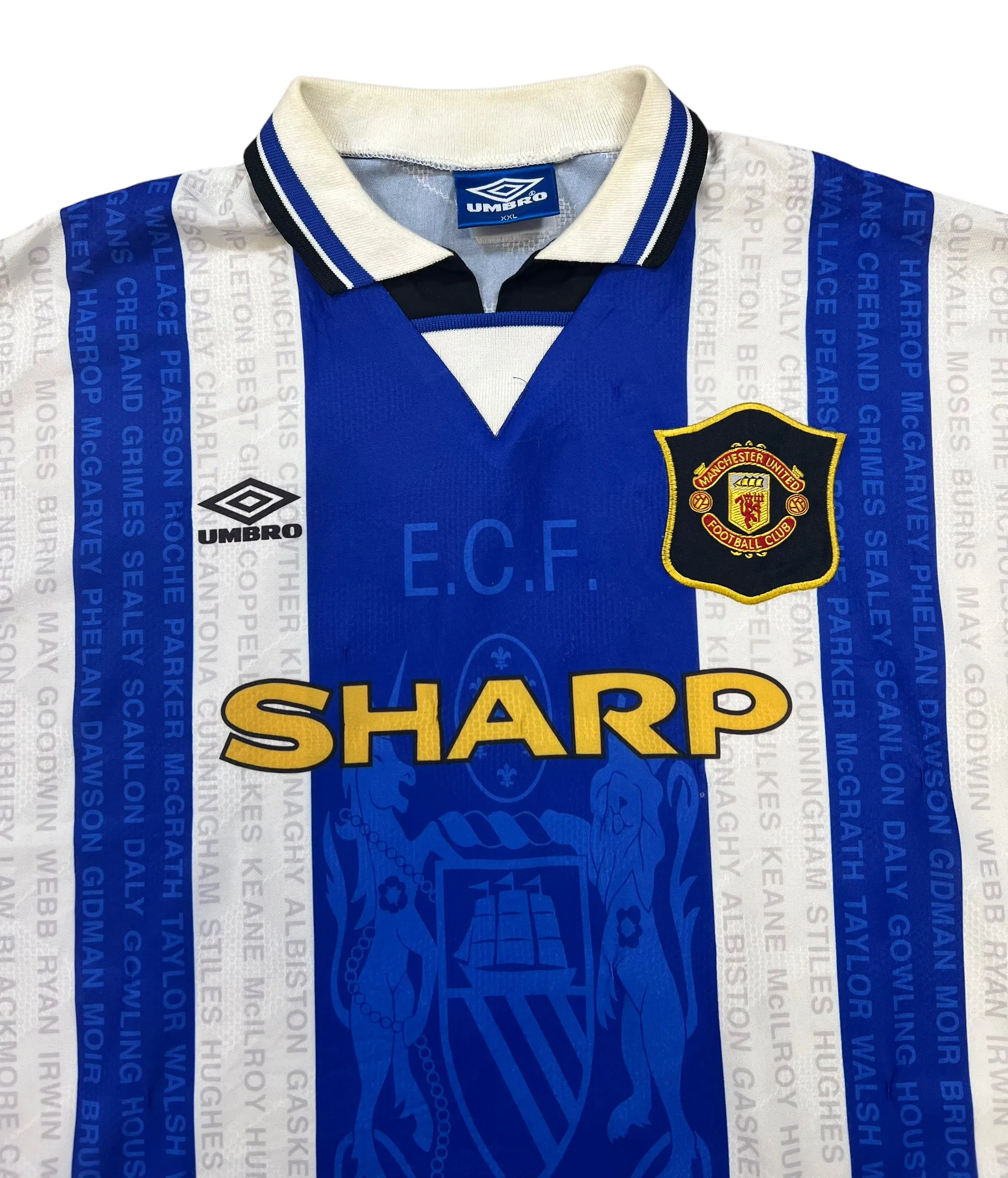 Manchester United 1994-1996 Retro Third Football Shirt