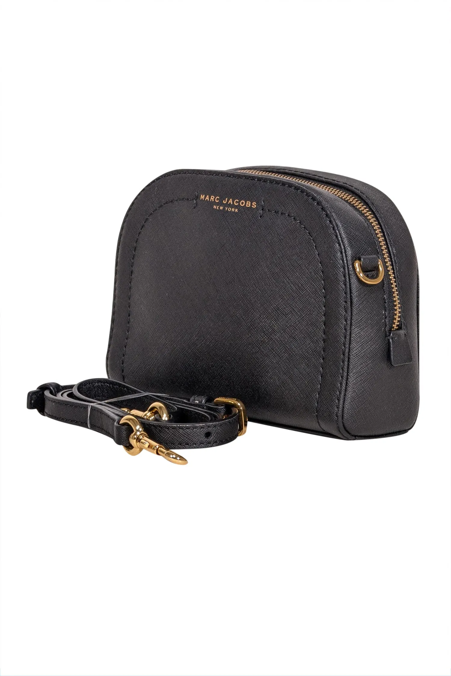 Marc Jacobs - Black Saffiano Leather Crossbody Bag