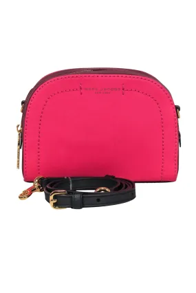 Marc Jacobs - Hot Pink Saffiano Leather Crossbody Bag